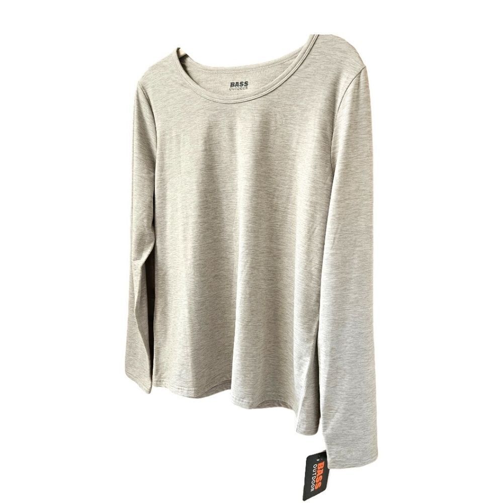 BASS OUTDOOR Women's Long Sleeve Athletic Top With B-flex Technology Size Large - Picture 6 of 13